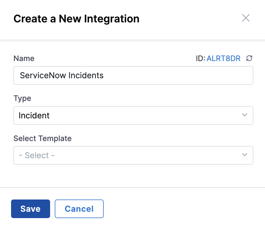 Create Integration